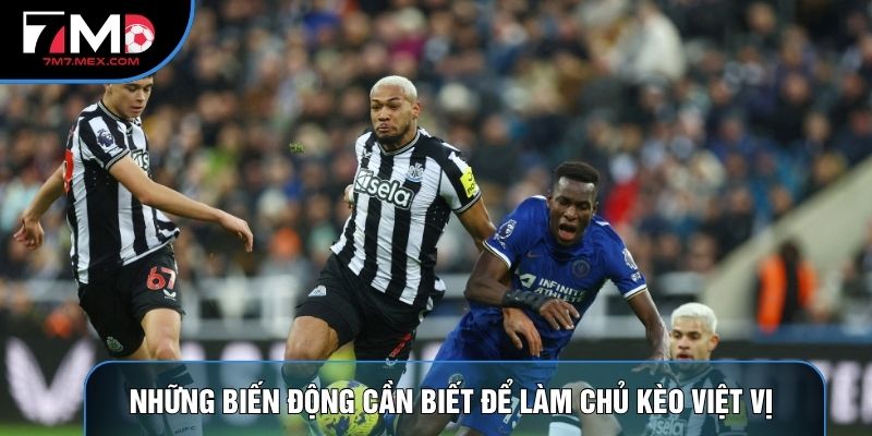 Những biến động cần biết để làm chủ kèo việt vị 
