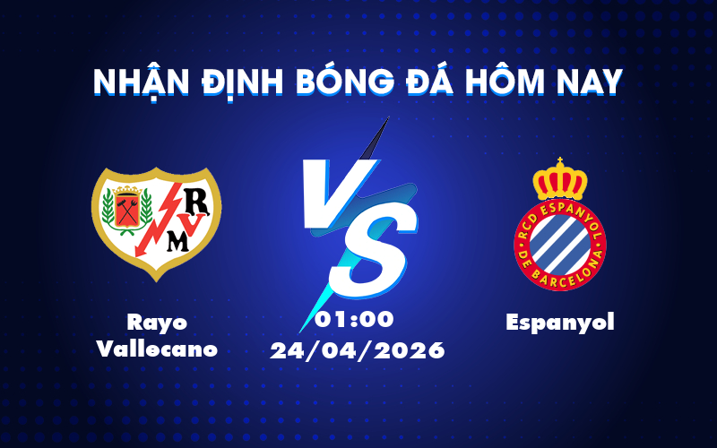 rayo vallecano espanyol 24 04 la liga