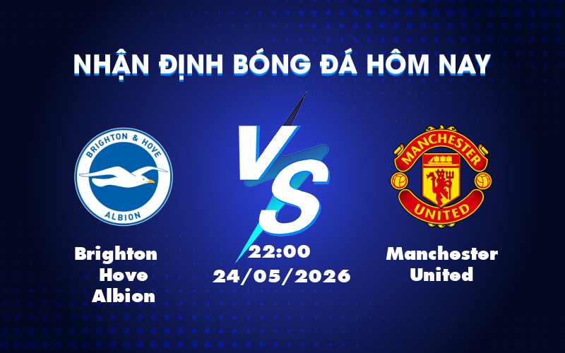 brighton hove albion manchester united 24 05 ngoai hang anh